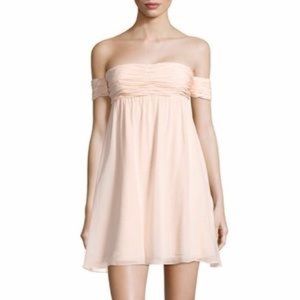 NWT Rachel Zoe Pink Off Shoulder Dress